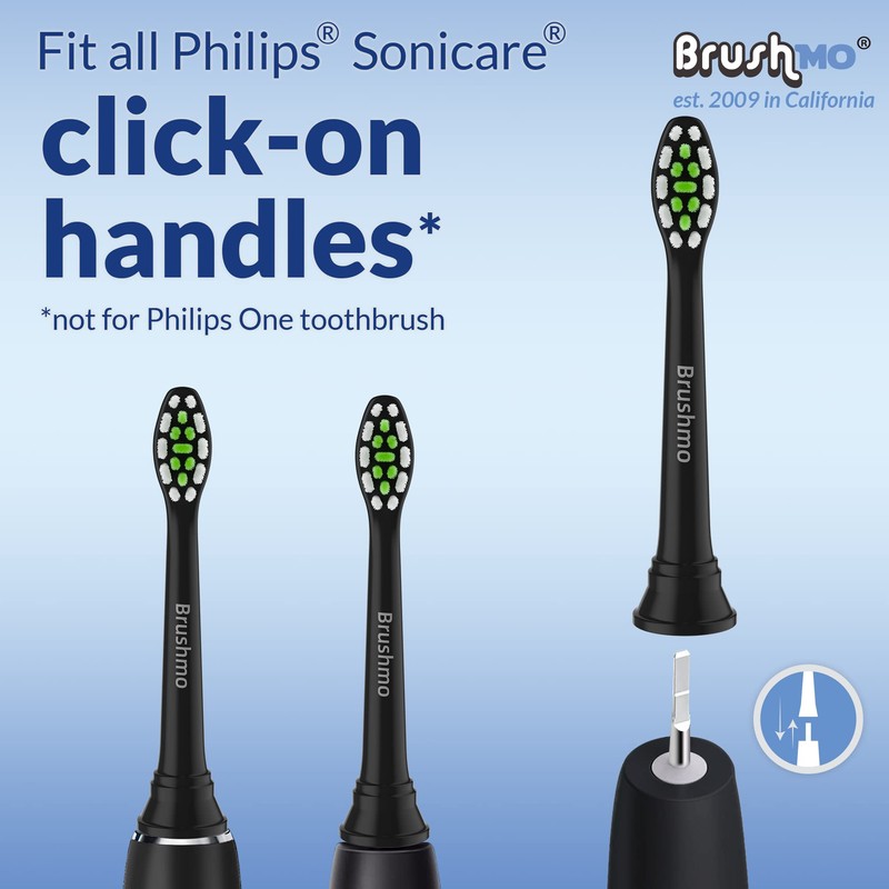 Brushmo - Cabezales de repuesto para cepillo de dientes Sonicare