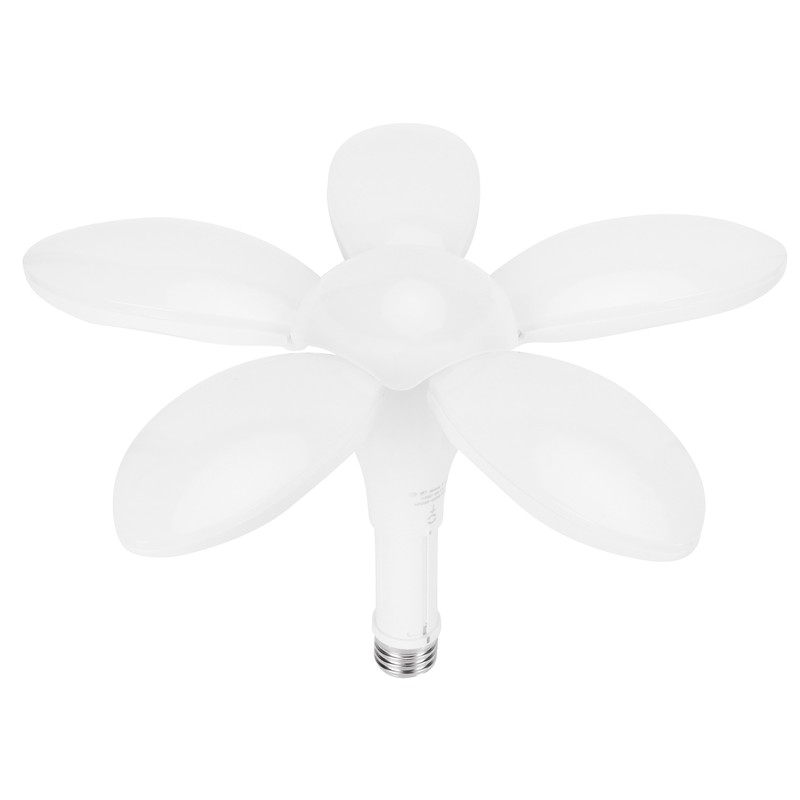 5 Leaf Garage Light LED Deformable Lamp 80W E26 Ceiling