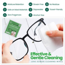 Swiffen 600 Count Lens Cleaning Wipes Individual Wrapped Eye Glasses Cleaning Wipes Lens Cleaning Wipes for Eyeglasses Camera Lens Wipes Glass Lens Cleaner Wipes Lens Cleaners for Glasses