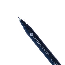 Butterfly Board 0.5mm Ultra Fine Whiteboard Pencils Set of 4 (Black, Blue, Red)