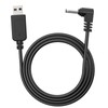 Jsvecip Radar Detector Cable, USB to DC3.5 Plug Cable,for Cobra