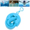 Dry Snorkel Full Silicone Soft Portable with Storage Box Snorkel