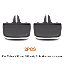 Goodithy Front/Rear Air Vent Outlet Tab Clips, Air Conditioning Grille AC Vent Slider Clips Repair Kit Replacement for Volvo XC90 2015-2024 32219347