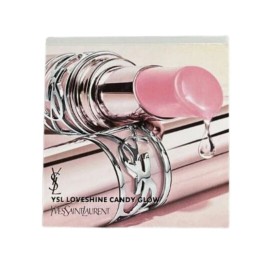 Yves Saint Laurent Loveshine Candy Glow Balm 3-Shade Sample Card with Applicator