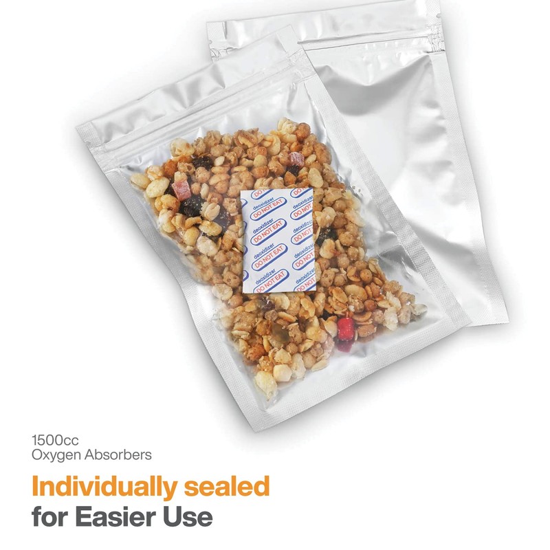 1500cc (Individually Sealed - Total 30 Count) for Food Storage,