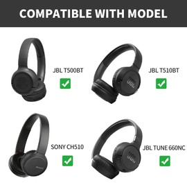 Case for JBL Tune500BT/ 510BT & Sony WH-CH510 On-Ear Bluetooth Headphones, Hard Travel Carry Case