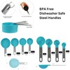 Batter Bowl With Pour Spout, Non-Slip Base,Space Saving Detachable Handle