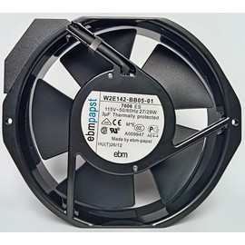 New W2E142-BB05-01 7006ES Cooling Fan,W2E142-BB05-01 115V 27/28W 50/60Hz 27/28W 17238 2-Pin Cooling Fan,172×150×38mm