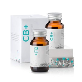 DEKÓS paquete +FB y +CB- | +FB con cápsulas de L-Carnitina, Gymnema Sylvestre, Té Verde y Jengibre - 30 cápsulas - 15 porciones | +CB cápsulas de Alubia Blanca - 24 cápsulas - 8 porciones