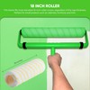BetterGrip Ergonomic Paint Roller - 18 inch Paint Roller Frame