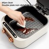 AORAN 7-in-1 Electric Griddle with Non-Stick Coating, Smokeless Grill for