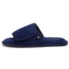 Lucky Brand Mens Terry Open Toe Slippers with Memory Foam,