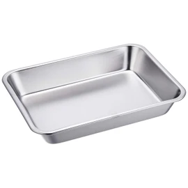 SK11 SPT-N18 Stainless Steel Parts Tray, External Dimensions 7.4 x 5.6 x 1.2 inches (187 x 142 x 30 mm), Approx. 0.6 L (0.6 L)