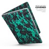 Design Skinz Bright Teal and Gray Digital Camouflage Full-Body Wrap