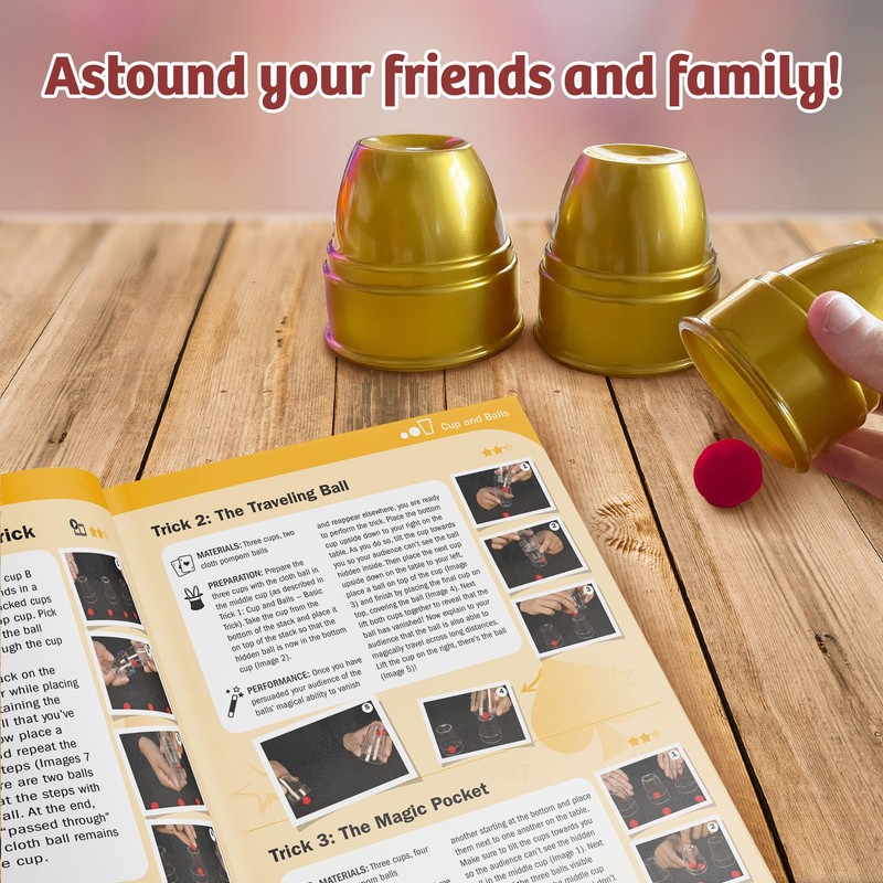 Thames & Kosmos Magic: Gold Edition | Playset with 150