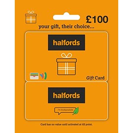 Halfords £100 - UK Redemption Only - Delivered by post