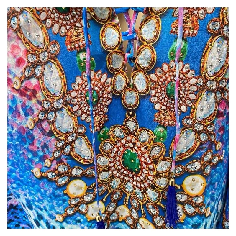 BORA BORA Short Kaftan - Size: XL