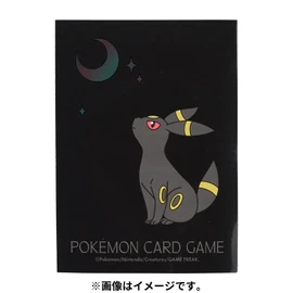 Pokemon Center Original Pokemon Card Game Deck Shield Premium Gloss Moonlight and Blacky