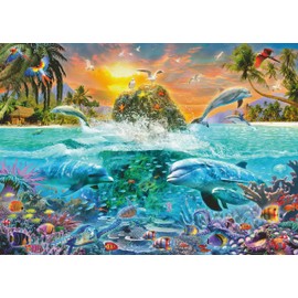 Ravensburger Puzzle 12000887 - Die Unterwasserinsel - 1000 Teile Puzzle für Erwachsene und Kinder ab 14 Jahren