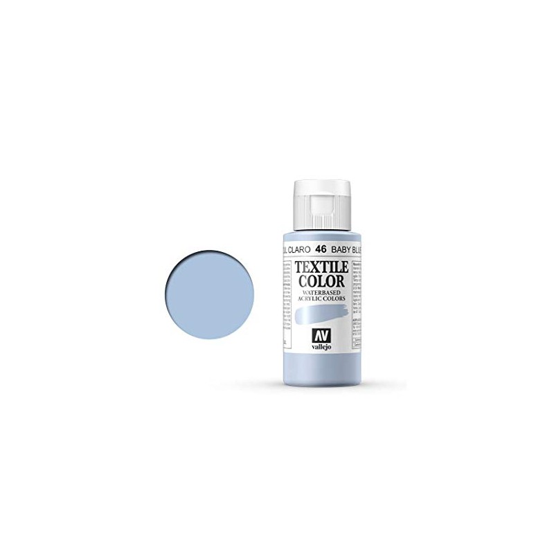 Vallejo Textile Colour 40046 Baby Blue (60 ml)