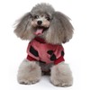 XIAOYU Winter Warm Dog Pajamas Dog Jumpsuit 4 Legs Pet