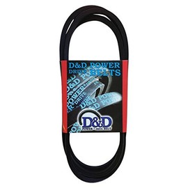 D&D PowerDrive 3L415 UNIROYAL Industrial Replacement Belt, 1 Band, Rubber