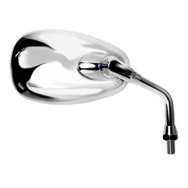 Ken Sean 96003 Motorcycle Mirror for Yamaha: V Star 1100 Classic, V Star 1300 Tourer, Road Star (S), Royal Star Tour Deluxe (S), Royal Star Tour Classic; 10mm Reverse Thread, RH