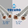 'Tecuro Sanitary Connection Hose Extension 3/7 inch Union Nut x
