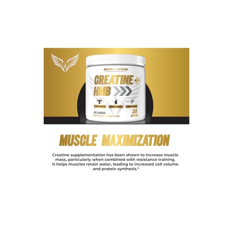 Creatine HMB - HMB Creatine - for Muscle Growth, Increased