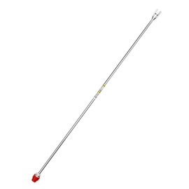 InoKraft Airless Sprayer Tip Extension 24 Inch Airless Paint Sprayer Spray Gun Tip Extension Pole Rod, Extension Rod for Airless Painting Spray Gun, Universal Replacement Tool, Silver