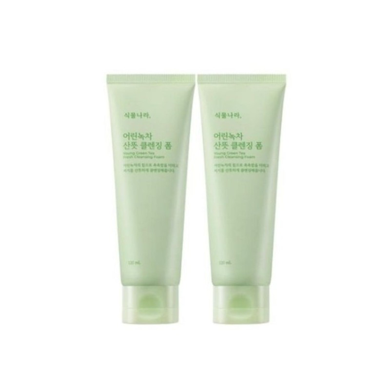 Plant Nara Young Green Tea Refreshing Cleansing Foam 120ml 2