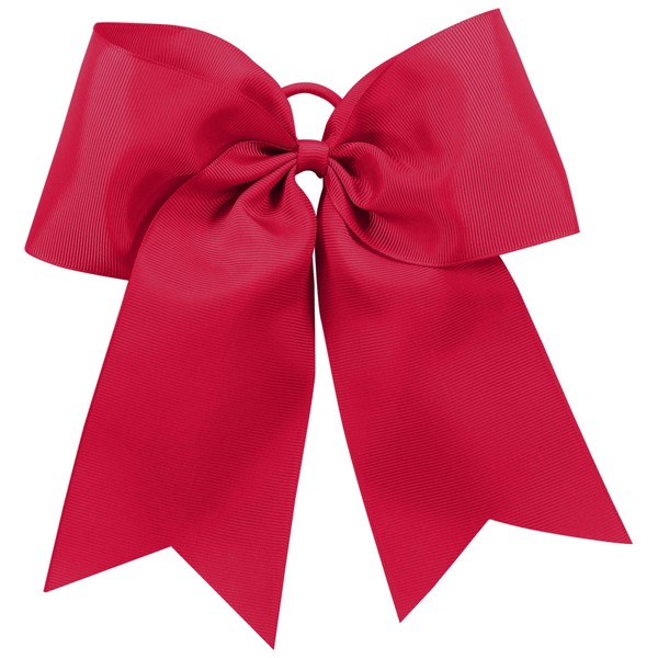 Augusta Sportswear Cheer Hair Bow Red OS
