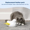 Peek-A-Bird Cat Toy Replacement Feathers – 2 Pack Refill Parts