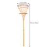 HANABASS Garden Rake Small Rake Bamboo Kids Leaf s for