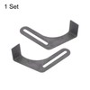 HARFINGTON 2pcs Bench Grinder Tool Rest 7.87" Carbon Steel Bracket