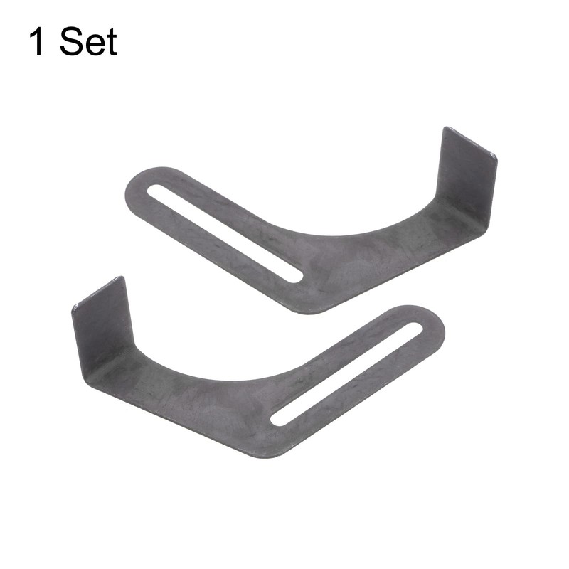 HARFINGTON 2pcs Bench Grinder Tool Rest 7.87" Carbon Steel Bracket