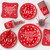 valentines Day Party Decorations,Happy Valentines Day Plates and Cups Napkins