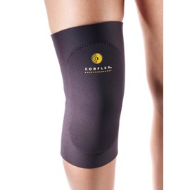 Corflex Knee Sleeve w/Anterior Pad 13" Premium Grade Latex-Free Neoprene 1/8" OP PAT - X-Small