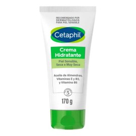 Cetaphil Crema Hidratante 170 g Alivia Piel Sensible Seca a Muy Seca                                                                                  