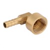 90 Degree Elbow Brass Hose Connector Hose Nozzle Coupling Barb