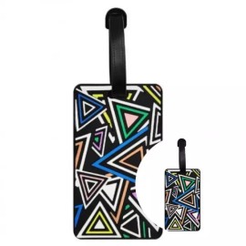 짐보관 여행 백팩 수화물 실리콘 태그 삼각형 식별표 네임택 캐리어 분실 방지용 Luggage Baggage Silicon Tag Triangle Identity Name Tag Anti-Lost Travel Backpack Accessories