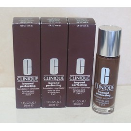 Clinique (3) CLINIQUE BEYOND PERFECTING FOUNDATION + CONCEALER CN 127 TRUFFLE (D) 1 OZ