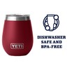 YETI Rambler 10 oz Wine Tumbler, Vacuum Insulated, Stainless Steel