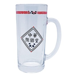 Sunart SAN4261 Cute Tableware, Chuka Bear Cat Hall Beer Mug, Beer Glass, Approx. 11.2 fl oz (330 ml), Miscellaneous Goods, Panda Goods, Tableware, Made in Japan