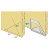 Shinwa 32740 Angle with Mitre 45° and 90° by FAMEX