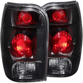 Anzo USA 211084 Ford Explorer Black Tail Light Assembly - (Sold in Pairs)