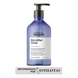 L'Oréal Professionnel Blondifier Gloss Shampoo para Cabello Rubio 500ml