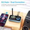 Bluetooth 5.0 Transmitter Receiver - SOOMFON Bluetooth TV Adapter with