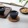 Velaze Iron Tea Cups, Japanese Style Enameled Cast Iron Teacup