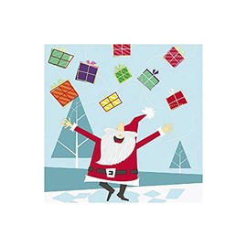 Paper + Design Lunch Napkin 33 x 33 cm Packets, Blue/Red (Pack of 20)